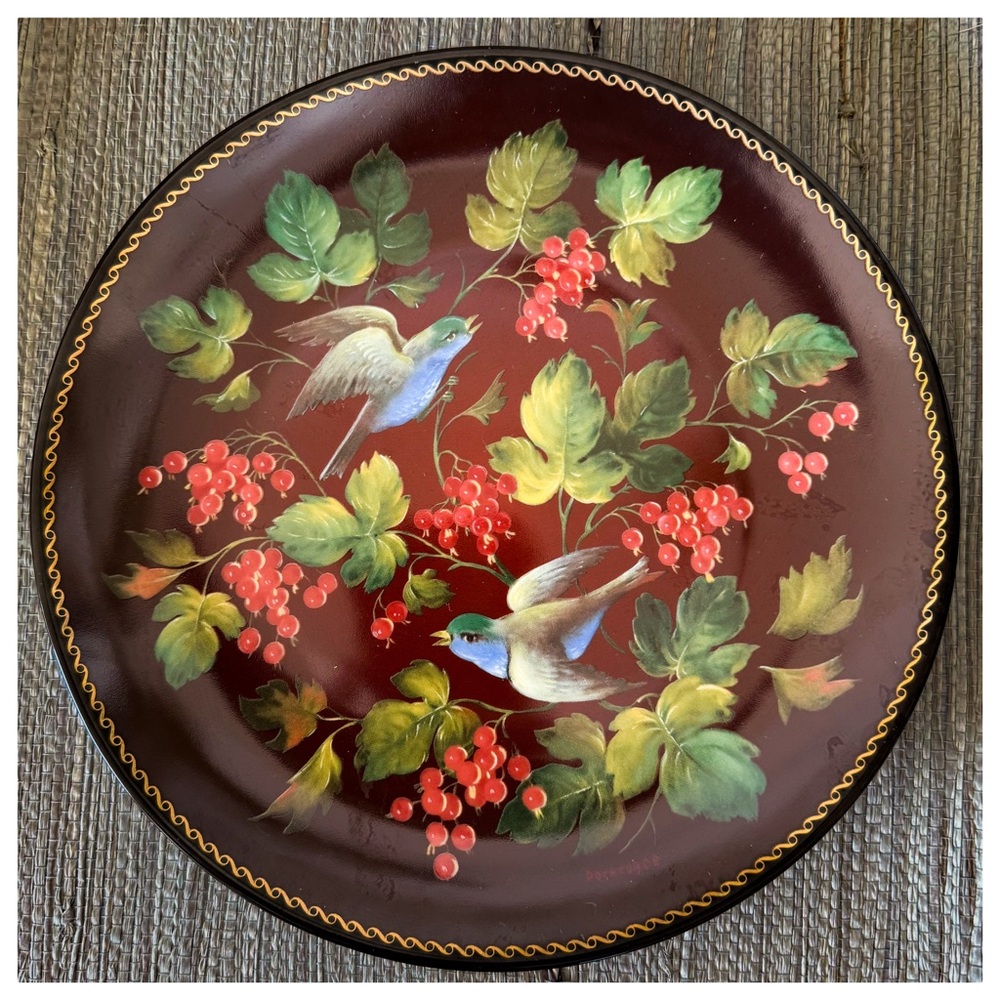 Vintage Bradford Exchange Collector Plate Flights of Fancy 'Delight' #827A